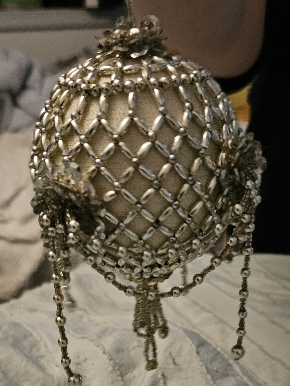 Pier 1 Beaded Ball Rare Find